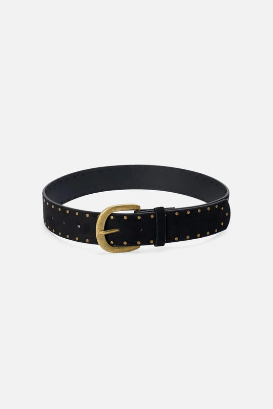 Image of Accessories. Productname: Stud Belt in Black colour by brand - Princess Highway