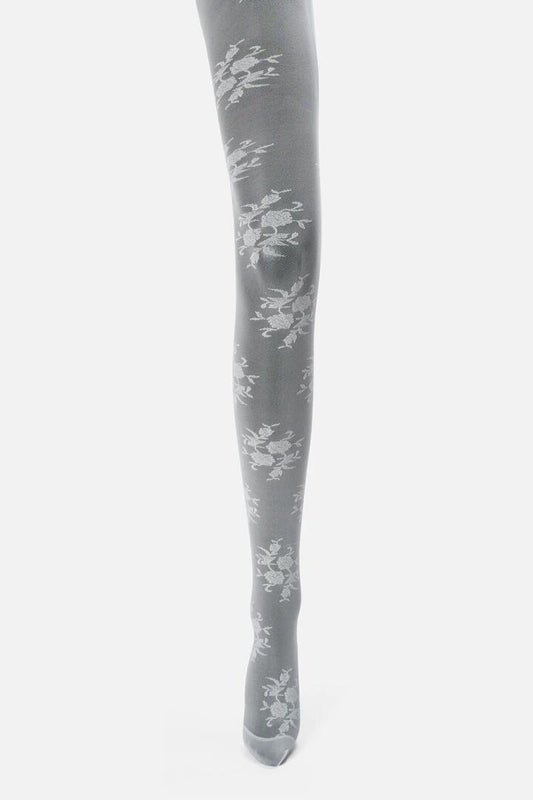 Image of Lingerie. Productname: Cream Roses Sheer Tights in Cream colour by brand - Princess Highway