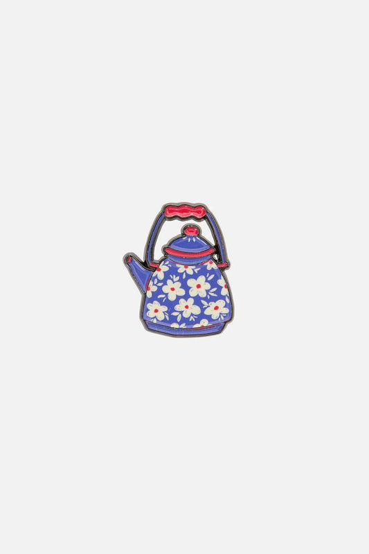 Image of Jewelry. Productname: High Tea Pin in Blue colour by brand - Princess Highway