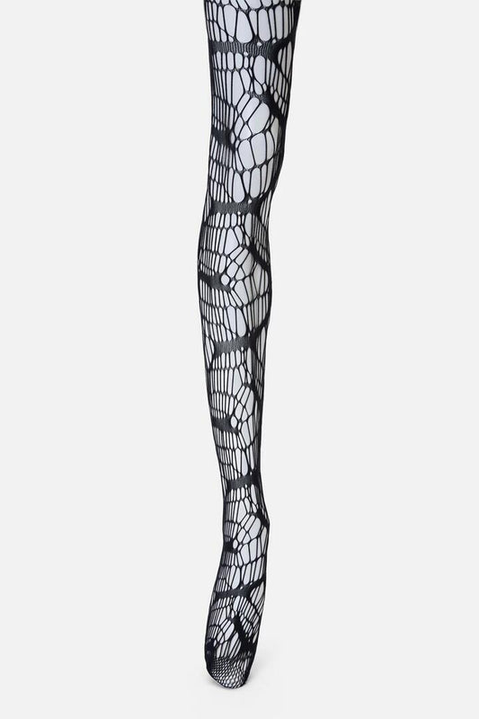 Image of Lingerie. Productname: Faux Torn Fishnets in Black colour by brand - Black Friday