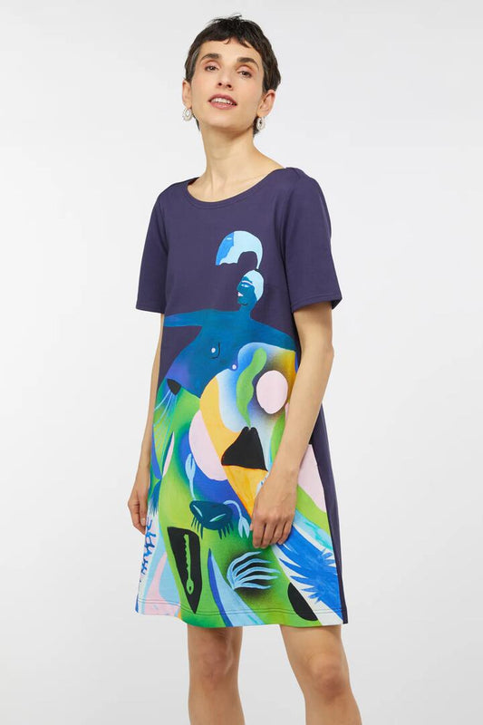 Image of Dresses. Productname: New Realms Swing Dress in Print colour by brand - Gorman