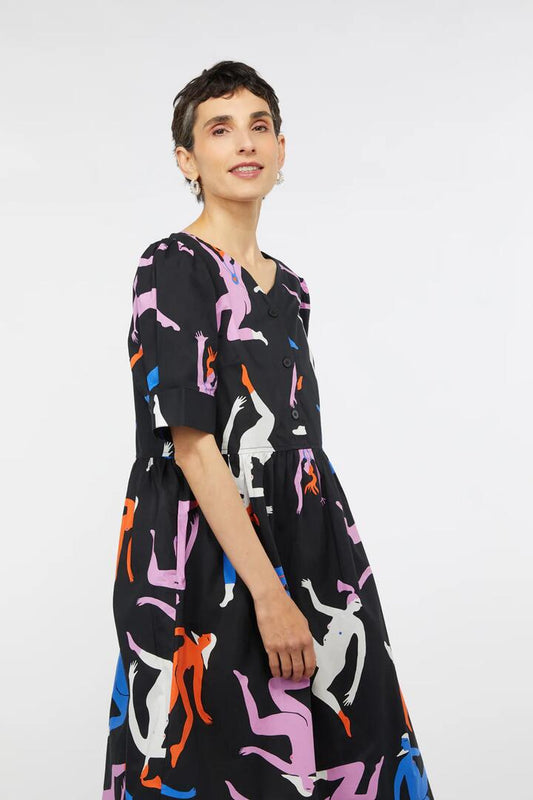 Image of Dresses. Productname: Dancing Ladies Dress in Print colour by brand - Gorman