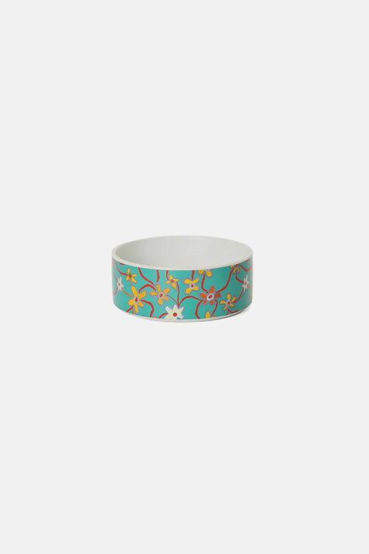 Image of Kitchen & Dining. Productname: Paper Daisies Pet Bowl S in Print colour by brand - Gorman