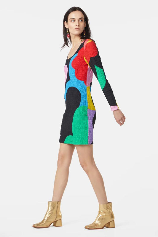 Image of Dresses. Productname: Bubble Tea Crinkle Dress in Print colour by brand - Gorman