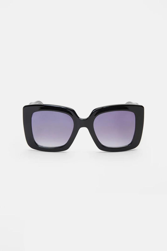 Image of Sunglasses. Productname: Black Out Black Sunglasses in Black colour by brand - Gorman