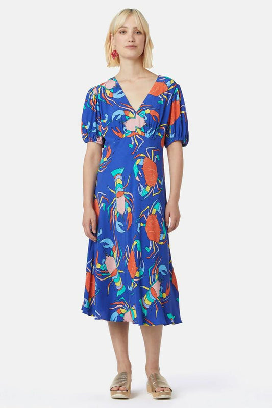 Image of Dresses. Productname: Shell Me About It Midi Dress in Print colour by brand - Gorman