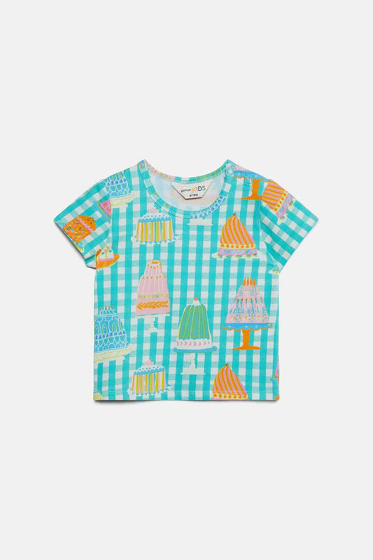 Image of Others. Productname: Jellies Baby Tshirt in Teal colour by brand - Gorman