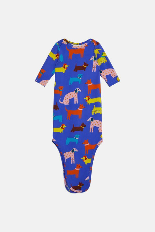 Image of Dresses. Productname: Walkies Baby Gown Set in Blue colour by brand - Gorman