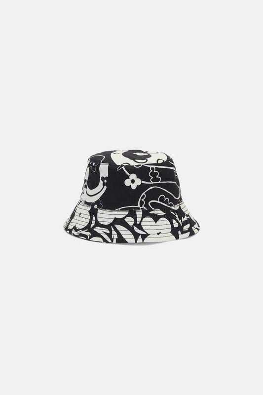 Image of Hats. Productname: Floral Snake Bucket Hat in Black colour by brand - Gorman