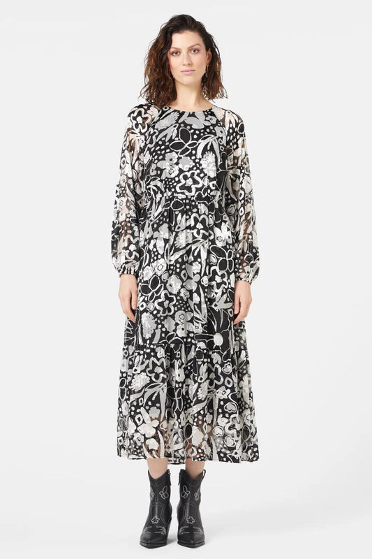 Image of Dresses. Productname: Snow Day Tiered Dress in Print colour by brand - Gorman