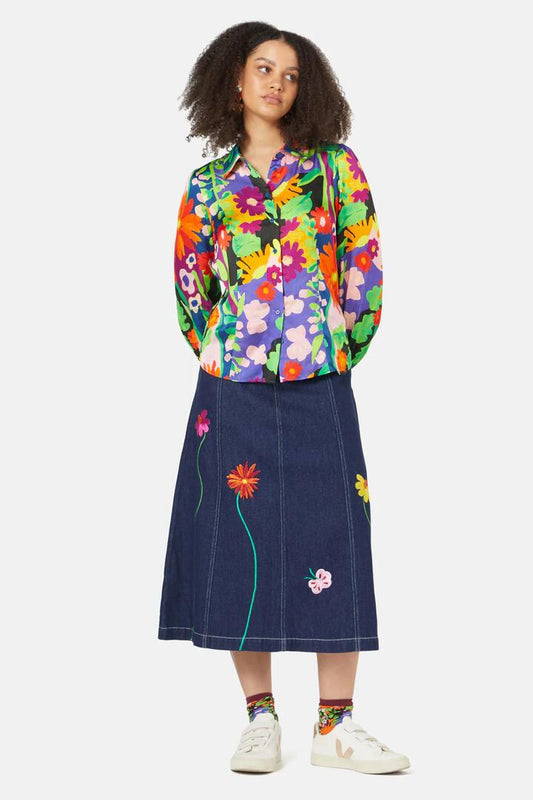 Image of Blouses. Productname: Suncatcher Blouse in Print colour by brand - Gorman