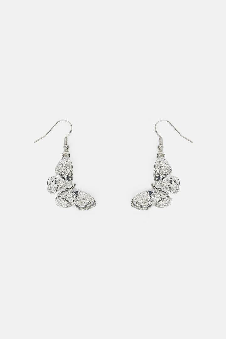 Image of Earrings. Productname: Butterfly Earrings in Silver colour by brand - Gorman