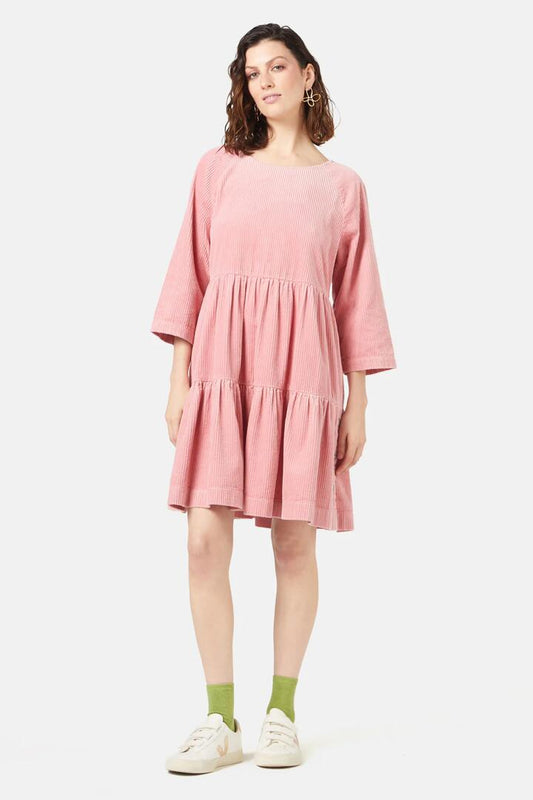 Image of Dresses. Productname: Arizona Smock Cord Dress in Pink colour by brand - Gorman
