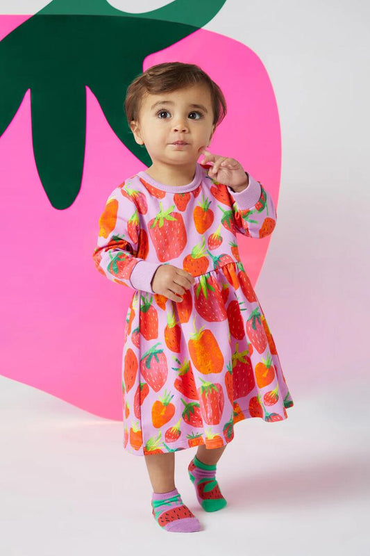 Image of Dresses. Productname: Berry Baby Dress in Pink colour by brand - Gorman