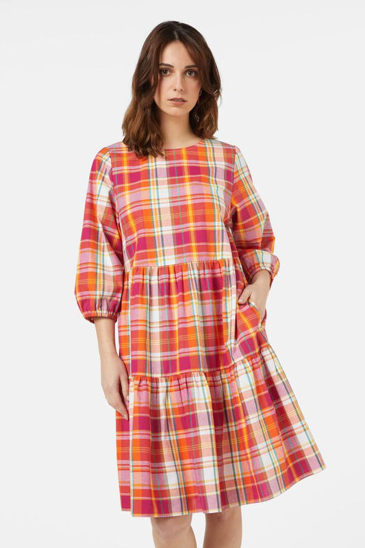 Image of Dresses. Productname: Field Check Dress in Check colour by brand - Gorman