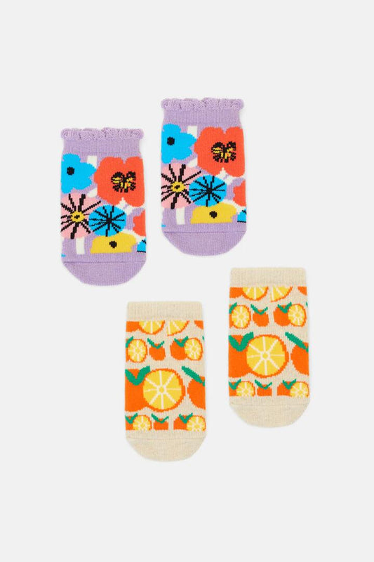 Image of Socks. Productname: Poppy Baby Socks in Lilac colour by brand - Gorman