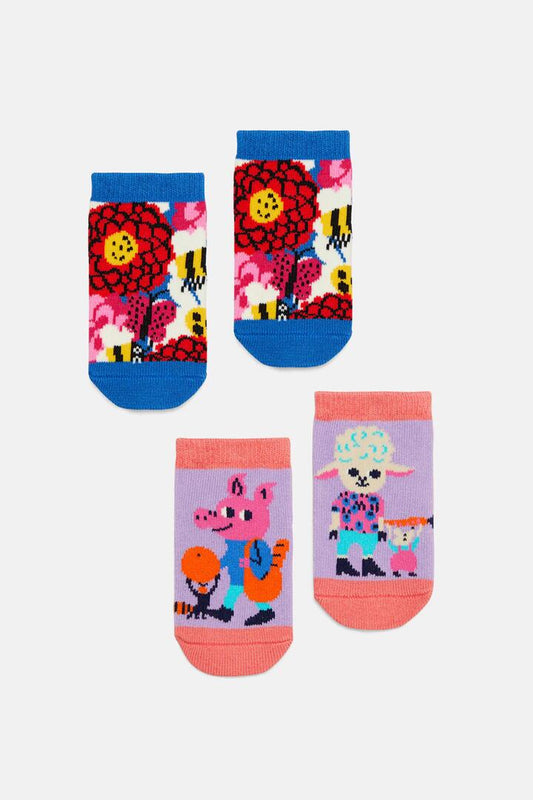 Image of Socks. Productname: Dahlia Baby Sock in Print colour by brand - Gorman
