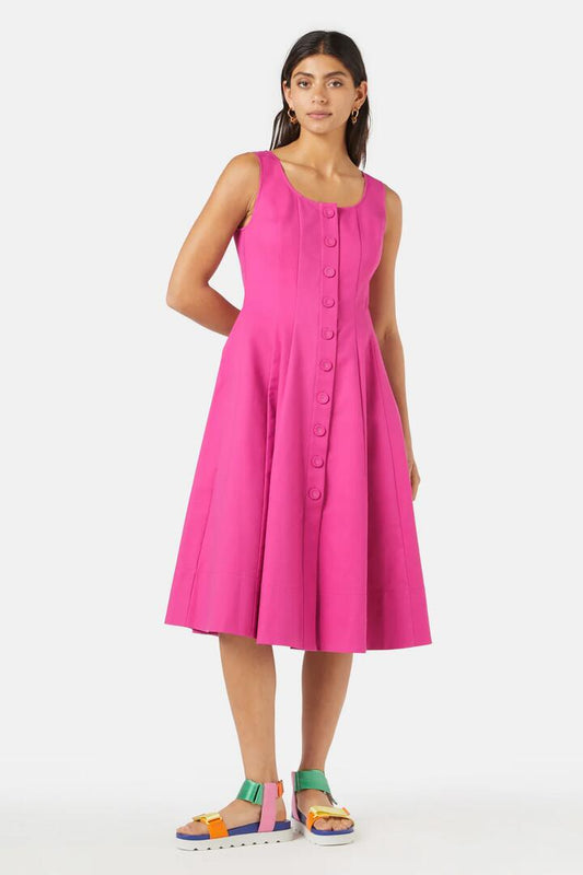 Image of Dresses. Productname: Summer Coast Dress in Hot Pink colour by brand - Gorman
