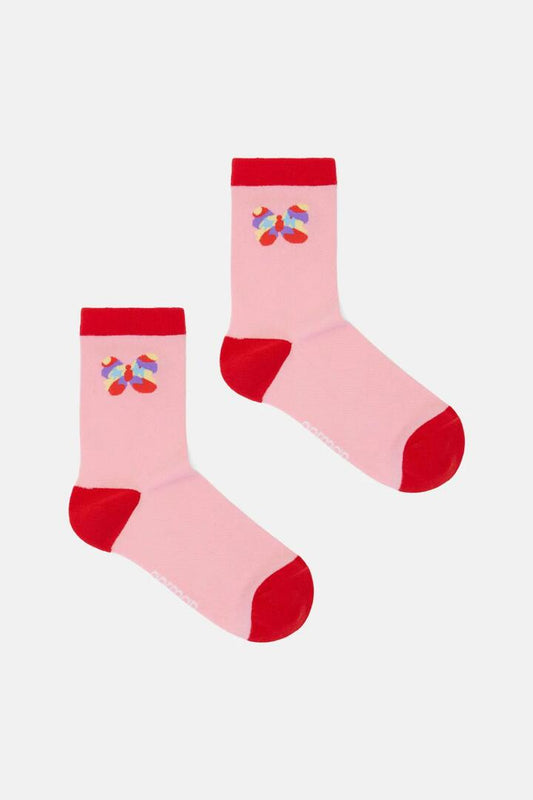 Image of Socks. Productname: Mesh Butterfly Sock in Multi colour by brand - Gorman