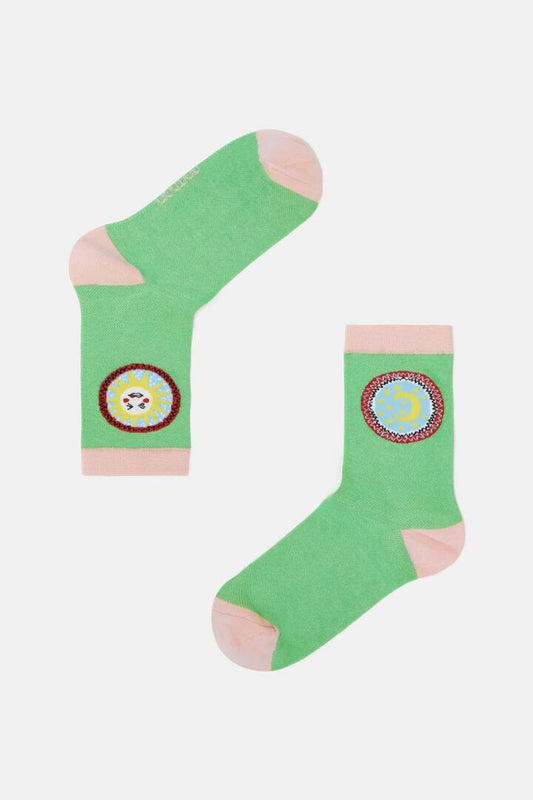 Image of Kitchen & Dining. Productname: Green Plate Mesh Sock in Multi colour by brand - Gorman