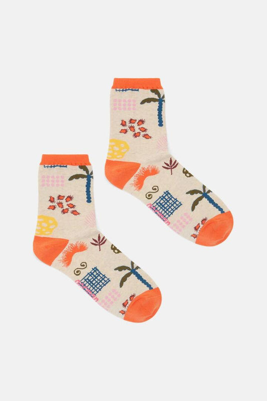 Image of Socks. Productname: Palmetto Sock in Multi colour by brand - Gorman