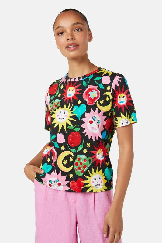 Image of Kitchen & Dining. Productname: Bring A Plate Tee in Print colour by brand - Gorman