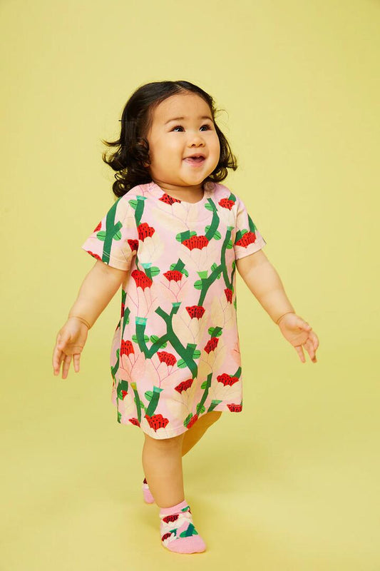 Image of Dresses. Productname: Orchid Baby Dress in Pink colour by brand - Gorman