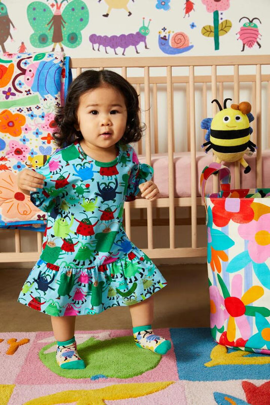 Image of Dresses. Productname: Jellies Baby Dress in Blue colour by brand - Gorman