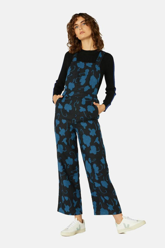 Image of a model wearing Pants. Productname: Baby Clover Overalls in Print colour by brand - Gorman