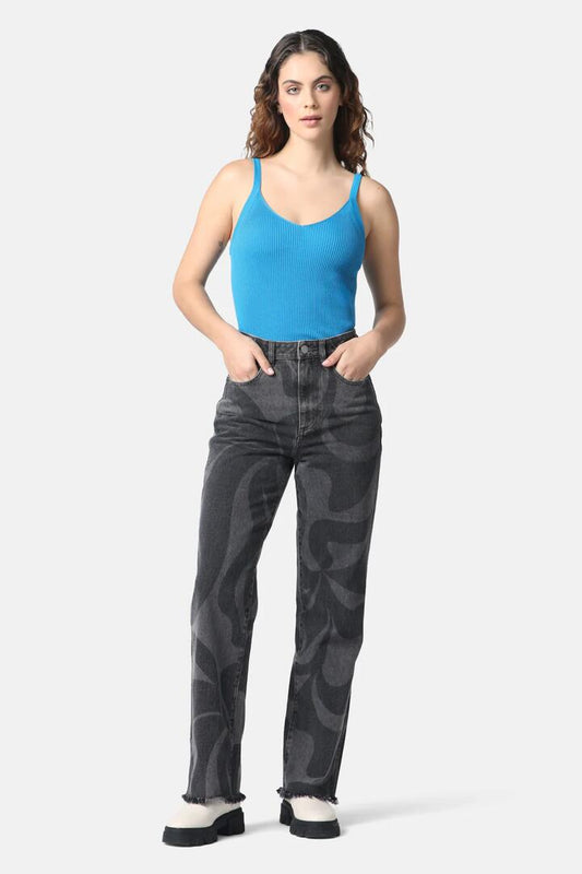 Image of a model wearing Denim. Productname: Wave Length Stone Jean in Grey colour by brand - Gorman