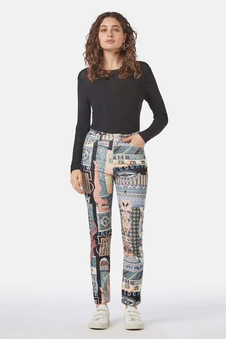 Image of Jeans. Productname: AllTheWayAliveSkinnyCord in Print colour by brand - Gorman