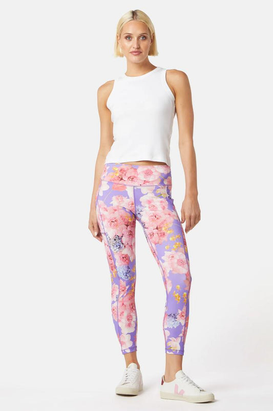 Image of a model wearing Pants. Productname: Lotus Legging in Print colour by brand - Gorman
