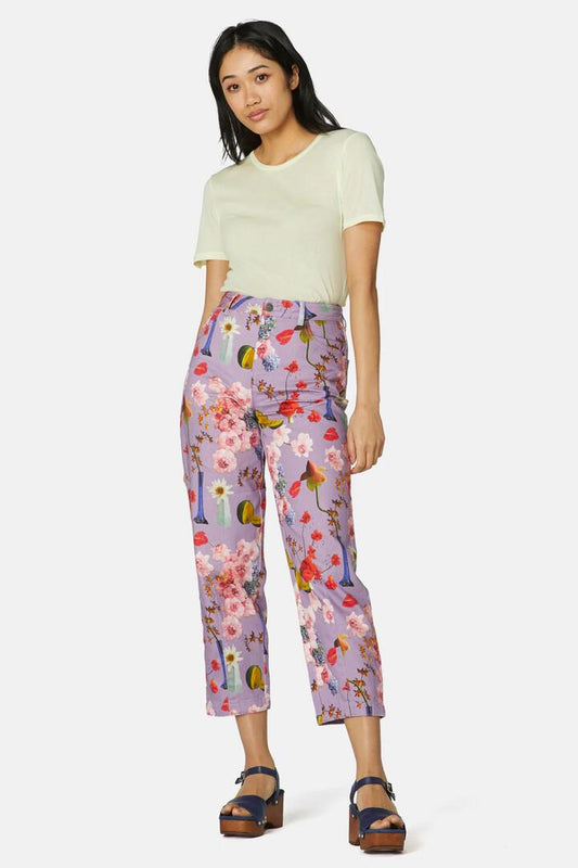 Image of a model wearing Denim. Productname: Still Life Jean in Print colour by brand - Gorman