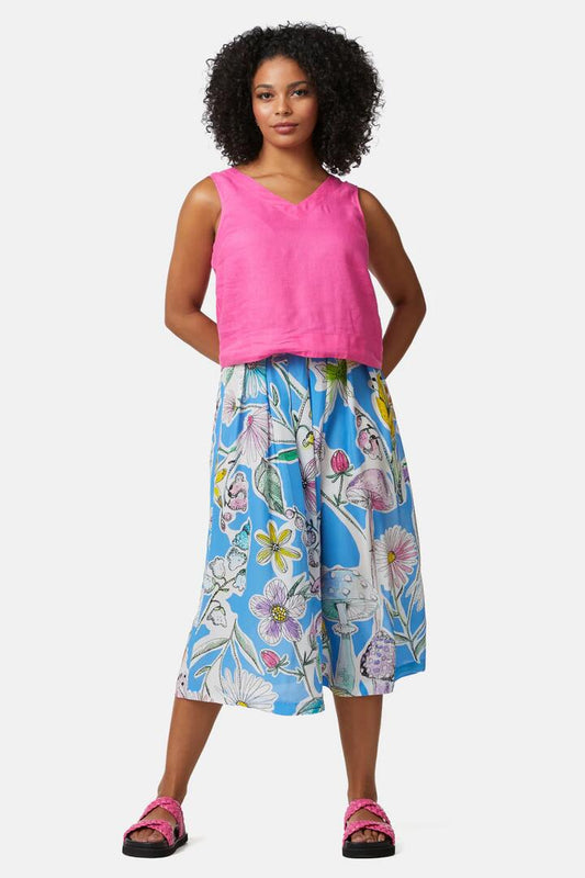 Image of a model wearing Skirts. Productname: Adelphia Skirt in Print colour by brand - Gorman