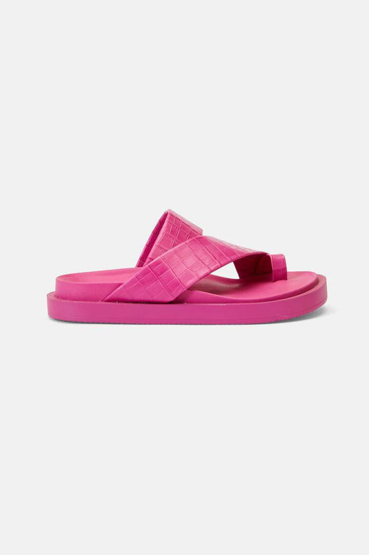 Image of Sandals. Productname: Safari Sandal - Fuchsia in Fuchsia colour by brand - Gorman