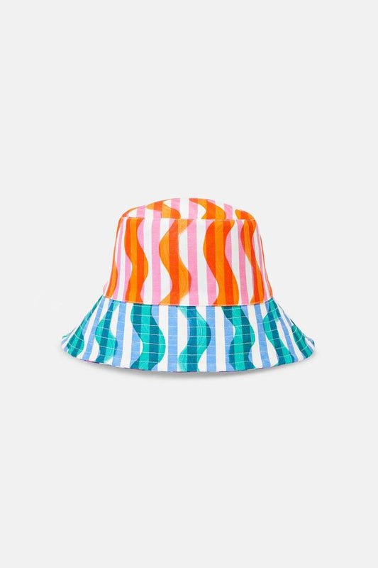 Image of Hats. Productname: Squiggle Bucket Hat in Print colour by brand - Gorman