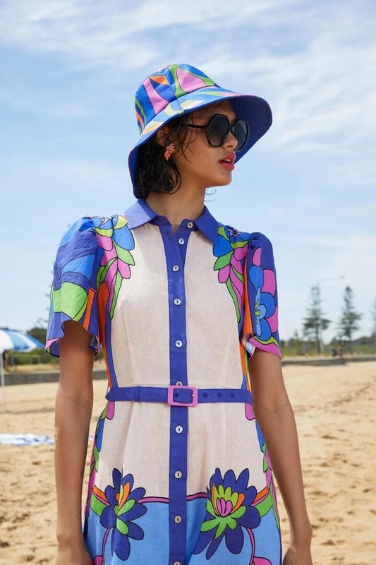 Image of Hats. Productname: Soleil Sun Hat in Print colour by brand - Gorman