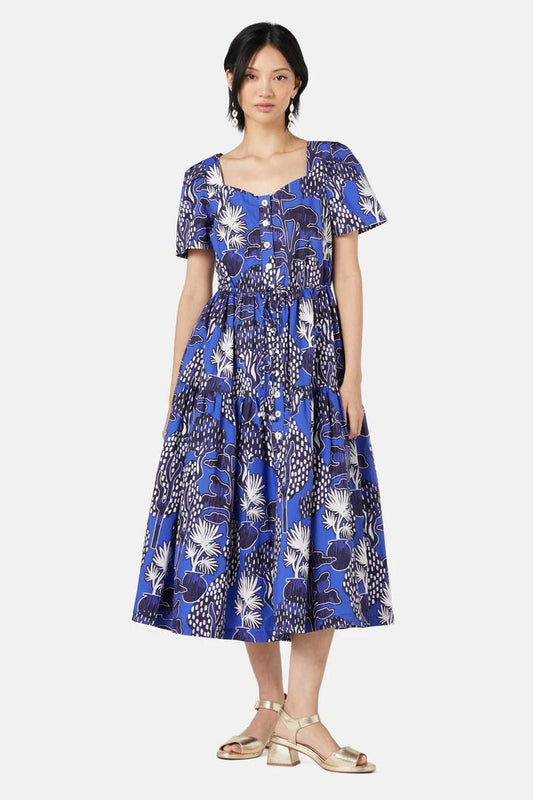 Image of Dresses. Productname: Santorini Midi Dress in Print colour by brand - Gorman