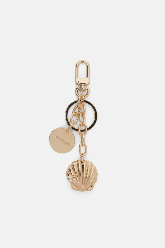 Image of Jewelry. Productname: Gold Scallop Key Ring in Gold colour by brand - Gorman