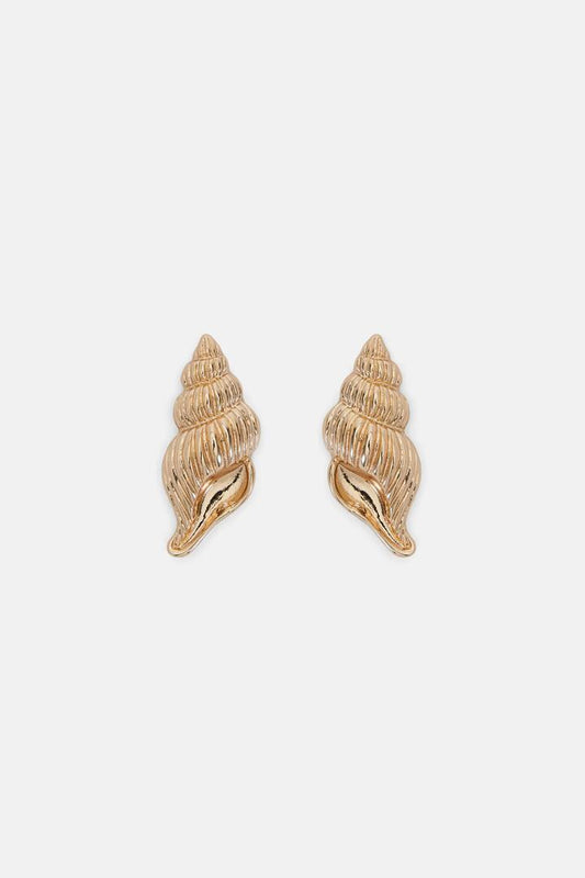 Image of Earrings. Productname: Sea Shell Earring in Gold colour by brand - Gorman