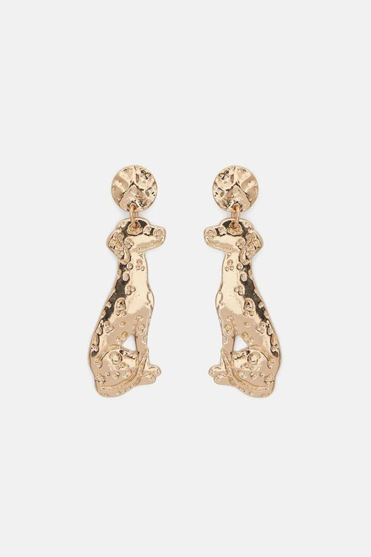 Image of Earrings. Productname: Gold Dalmation Earring in Gold colour by brand - Gorman