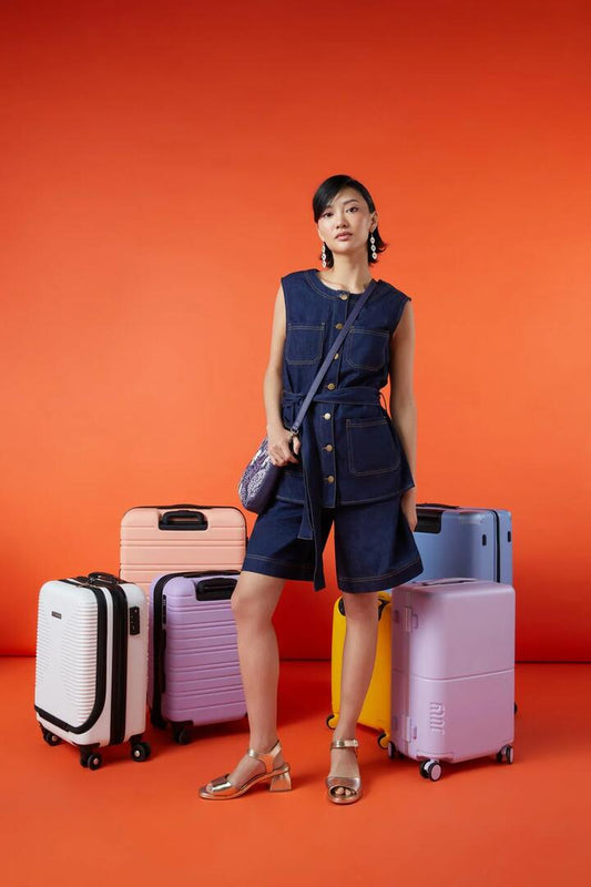 Image of a model wearing Denim. Productname: Indigo Blues Denim Vest in Indigo colour by brand - Gorman