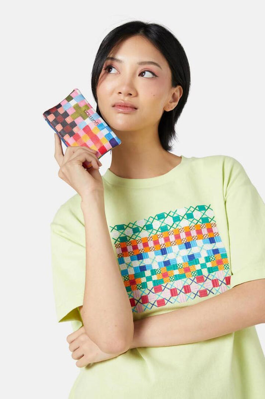 Image of Wallets & Money Clips. Productname: Gingham Garden Wallet in Print colour by brand - Gorman