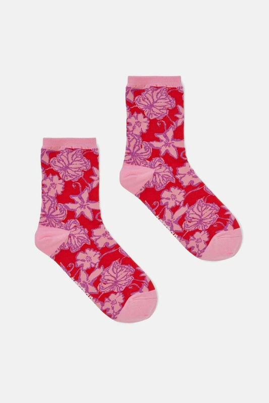 Image of Socks. Productname: Pink Prehistoria Sock in Multi colour by brand - Gorman