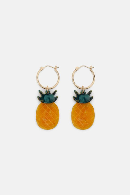 Image of Earrings. Productname: Pineapple Earring in Multi colour by brand - Gorman