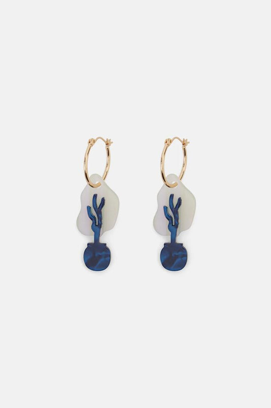 Image of Earrings. Productname: Santorini Earring in Multi colour by brand - Gorman
