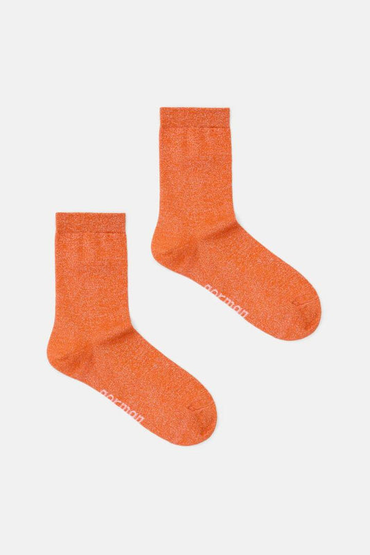 Image of Socks. Productname: Orange Sparkle Sock in Orange colour by brand - Gorman