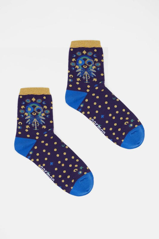 Image of Socks. Productname: Golden Palm Sock in Multi colour by brand - Gorman