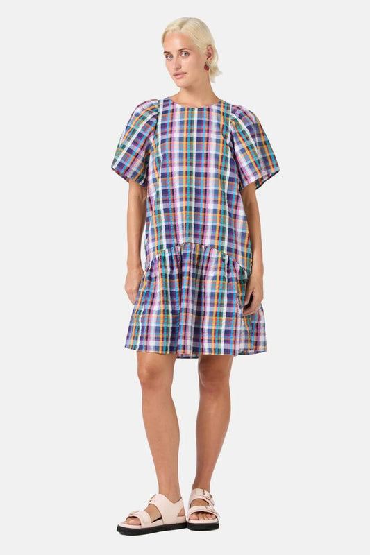 Image of Dresses. Productname: Wilhelmina Check Dress in Check colour by brand - Gorman