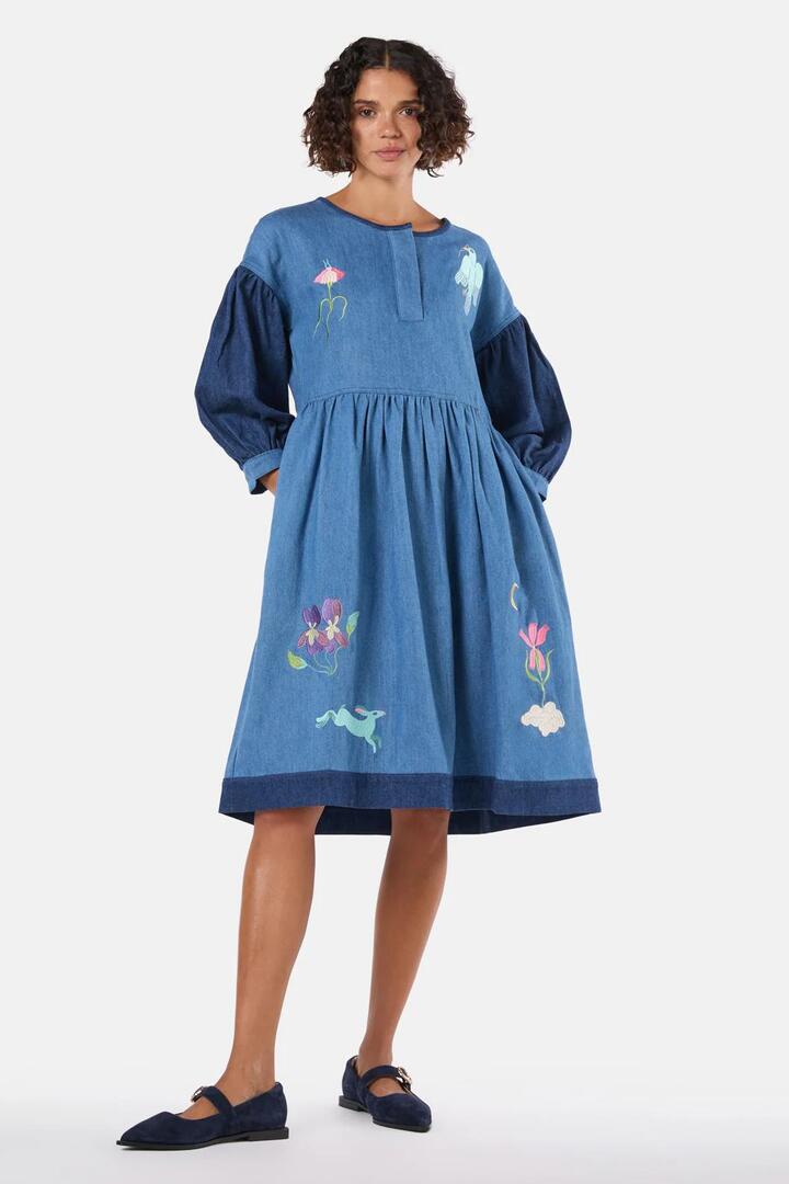Image of Dresses. Productname: Daydream Denim Dress in Denim colour by brand - Gorman